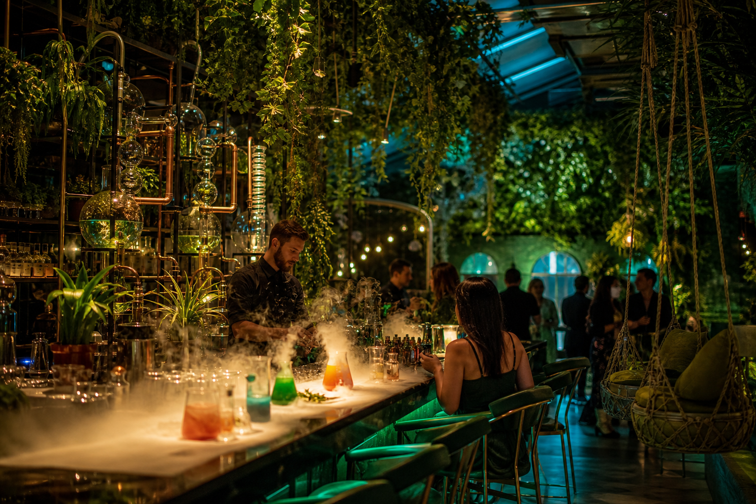 The Drunken Botanist, Cyber Hub Gurugram
